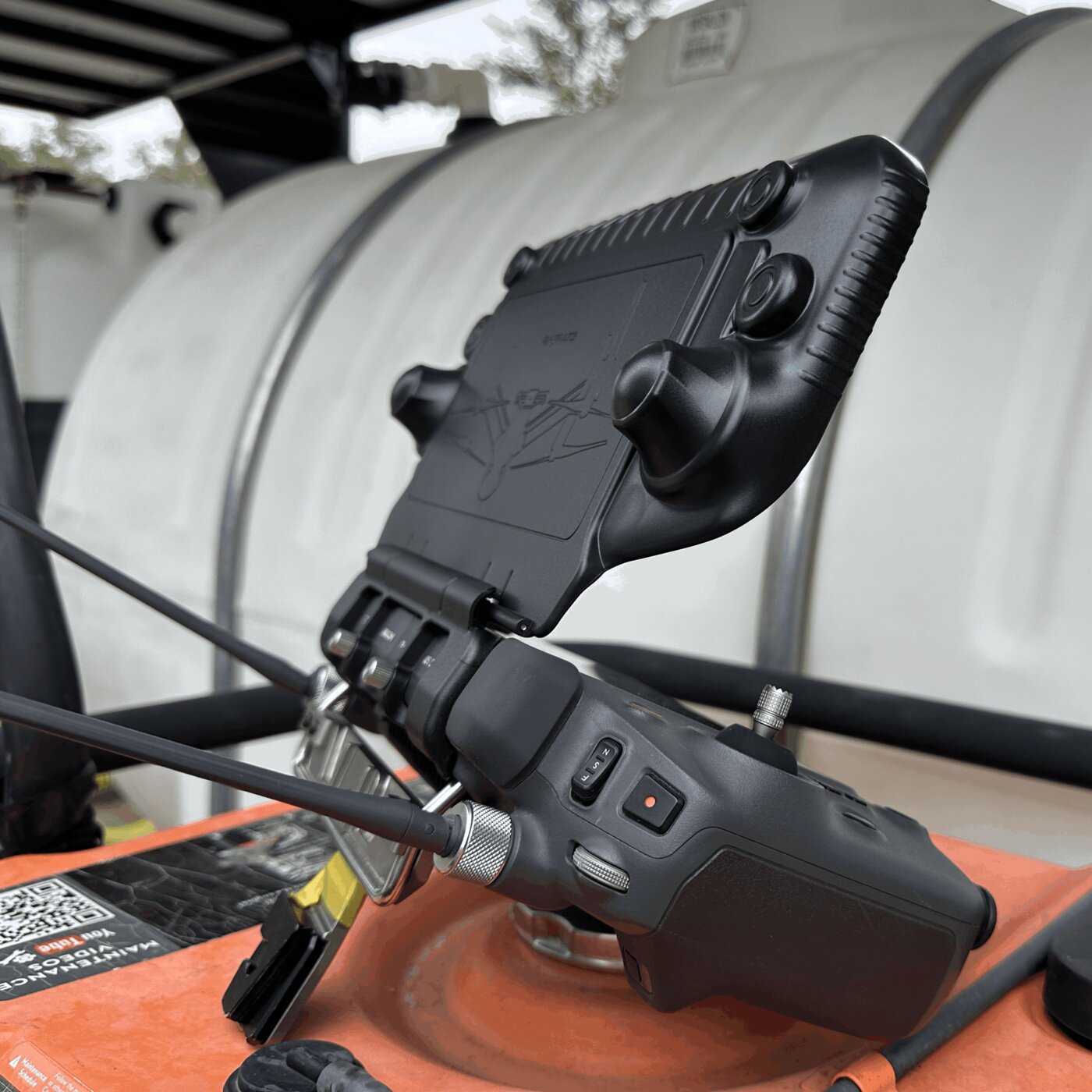 Agras RC Plus Remote Controller Screen Protector & Cover (nuWay Logo)