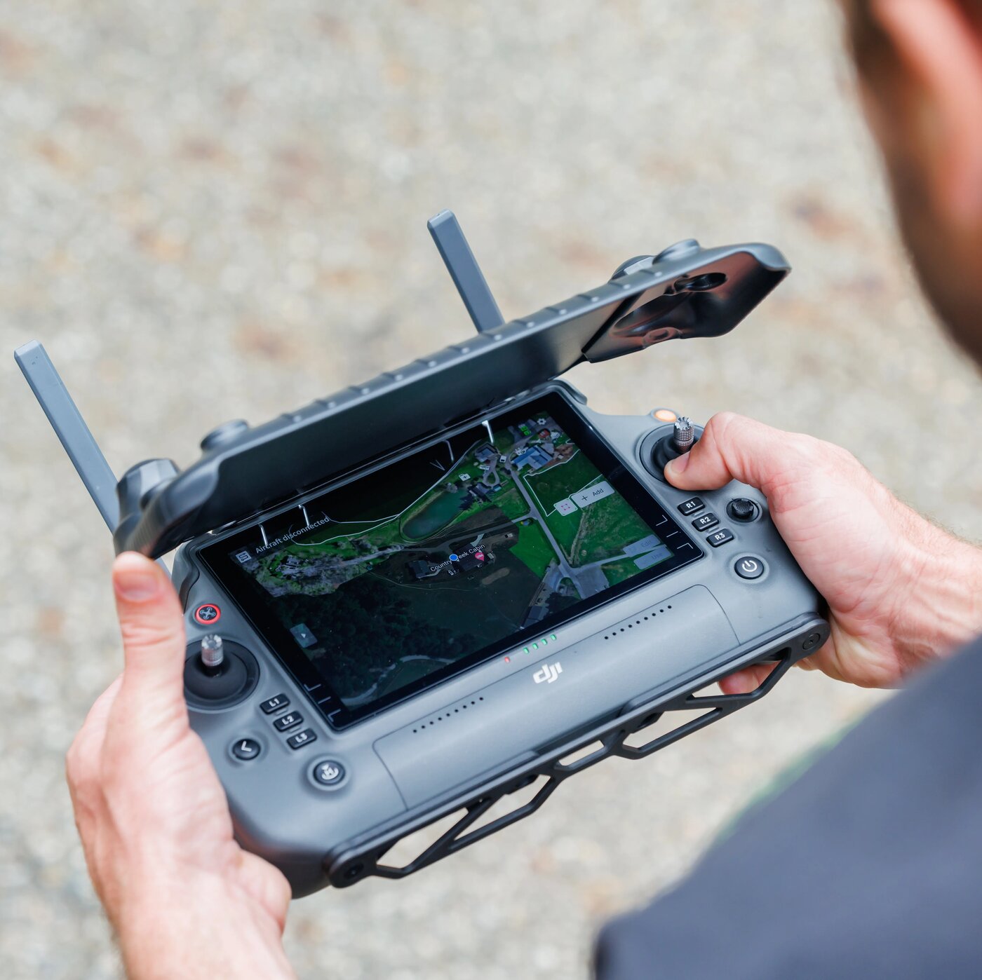 Agras RC Plus Remote Controller Screen Protector & Cover (nuWay Logo)